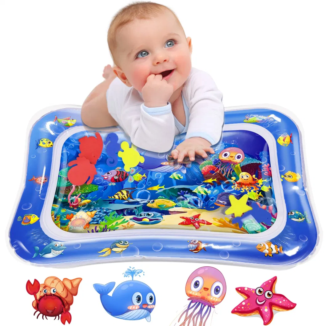 New-Style Inflatable Tummy Time Mat Premium Baby Water Play Mat for Babies