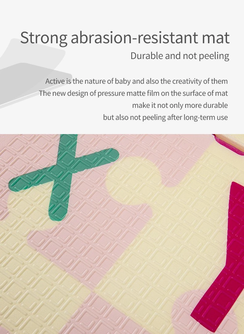 Ecofriendly Waterproof Fabric Based XPE Foam Baby Folding Play Activity Floor Mat
