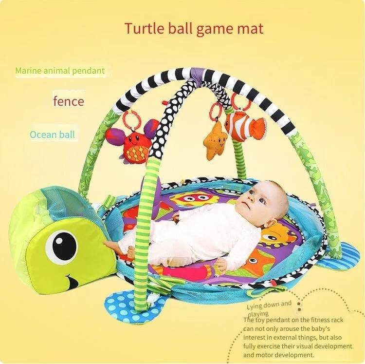 Multifunctional 5 in 1 Baby Sensory Play Mat Crawling Mat