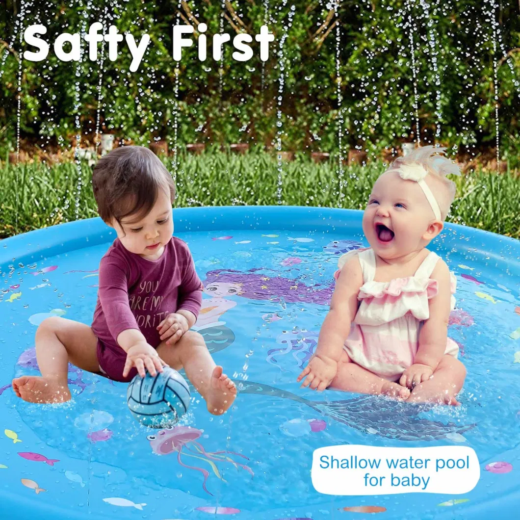 Kids Sprinklers Splash Pad Water Toys Gifts Boys Girls Splash Play Mat