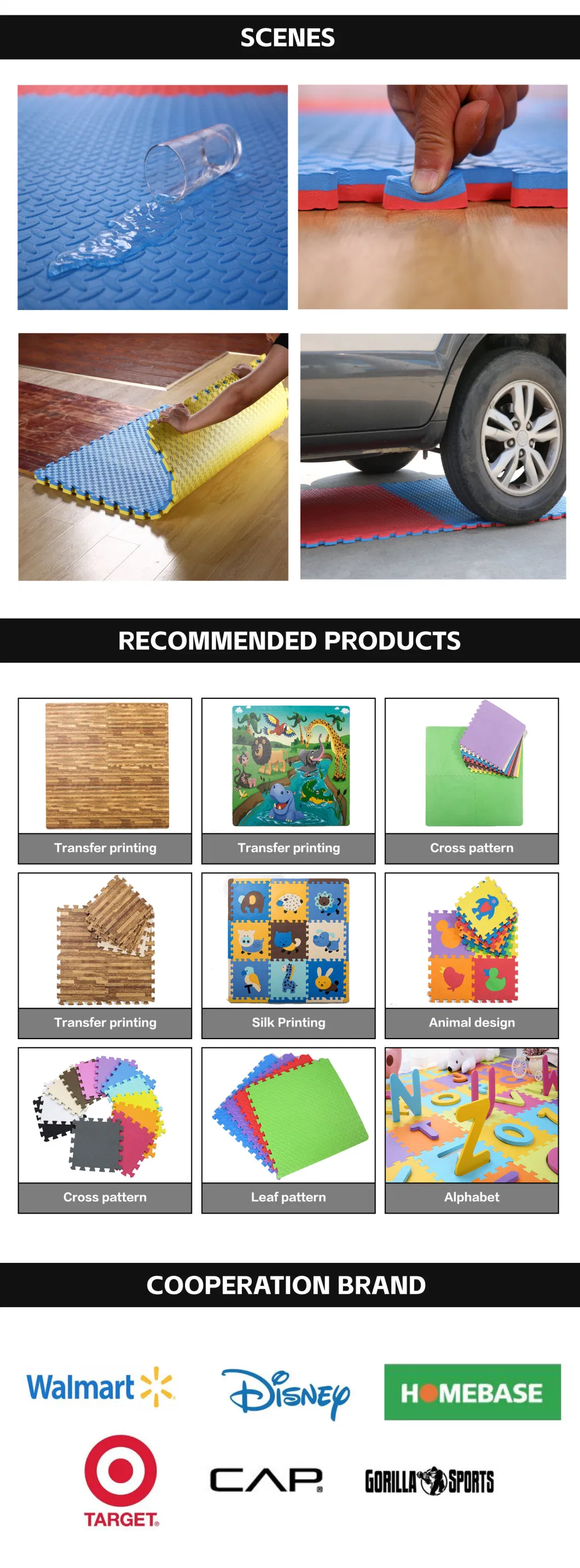 Baby Item/ Baby Product Supplier/ Baby Goods/ EVA Foam Play Puzzle Mats Interlocking Exercise Tiles Floor Carpet