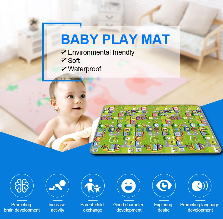 Factory Supply Cheap Price EPE XPE Foam Baby Play Mat with Sides