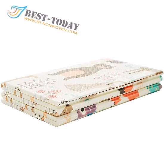 1.8*2m 1cm XPE Foam High Quality Foldable Kids Crawling Game Play Mat with Many Beautiful Pattern