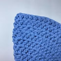 Wholesale Baby Item Yiwu Cheapest Price Sourcing Agent Crochet Knitted Floor Rug Round Cotton Infant Newborn Tummy Time Nursery Play Mat