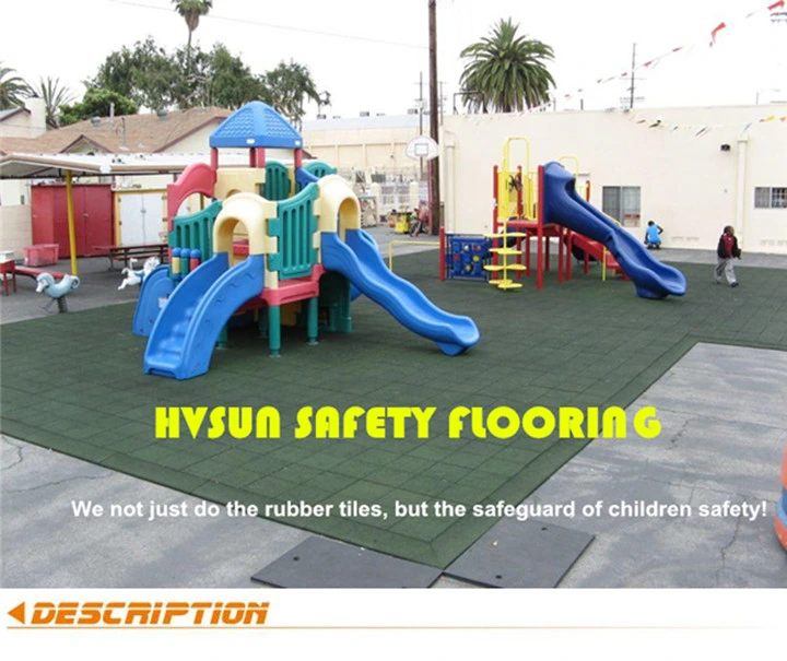 Colorful and Safety Children Playground EPDM Flooring Rubber Mats
