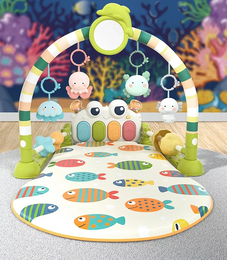 Newest Design Baby Pedal Musical Mat Piano Playmat Baby Piano Play Mats Baby Gym Play Mat Music Baby Play Mat for Baby Child