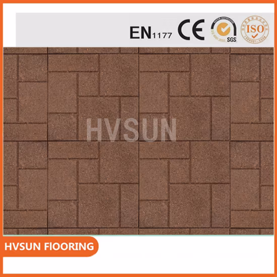 China Supplier Gym Equipment Volleyball Sport Court Tiles Color and Durable Rubber Flooring Mat